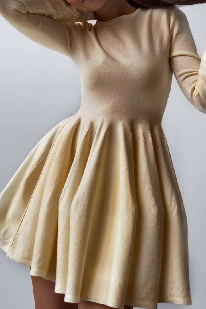 Gweeks - Amara Flare Midi Elbise - gweeks.com
