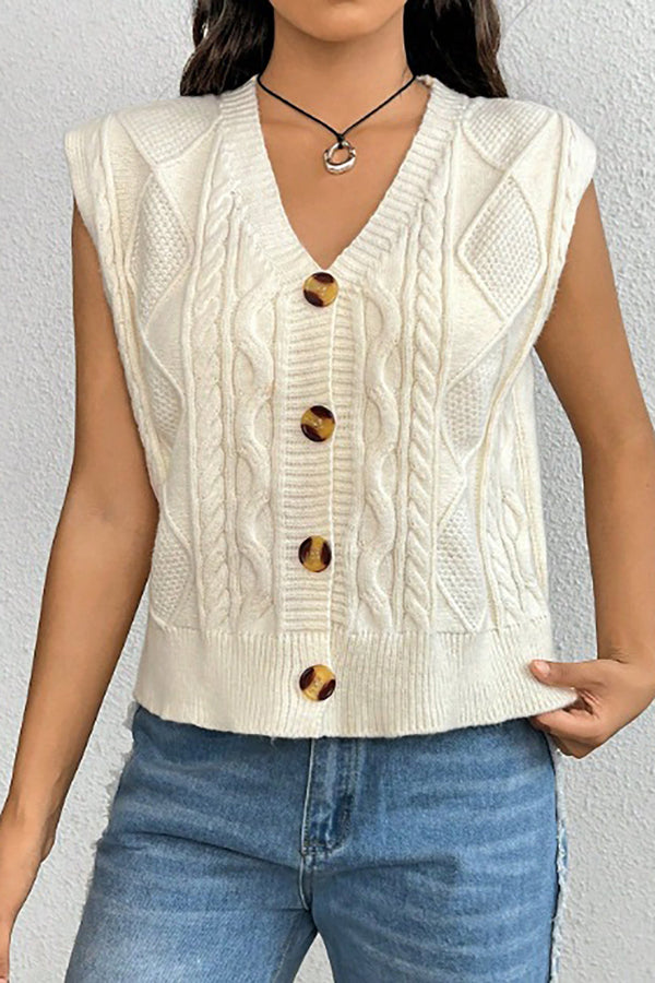 Gweeks - Arista Örgü Yelek - gweeks.com