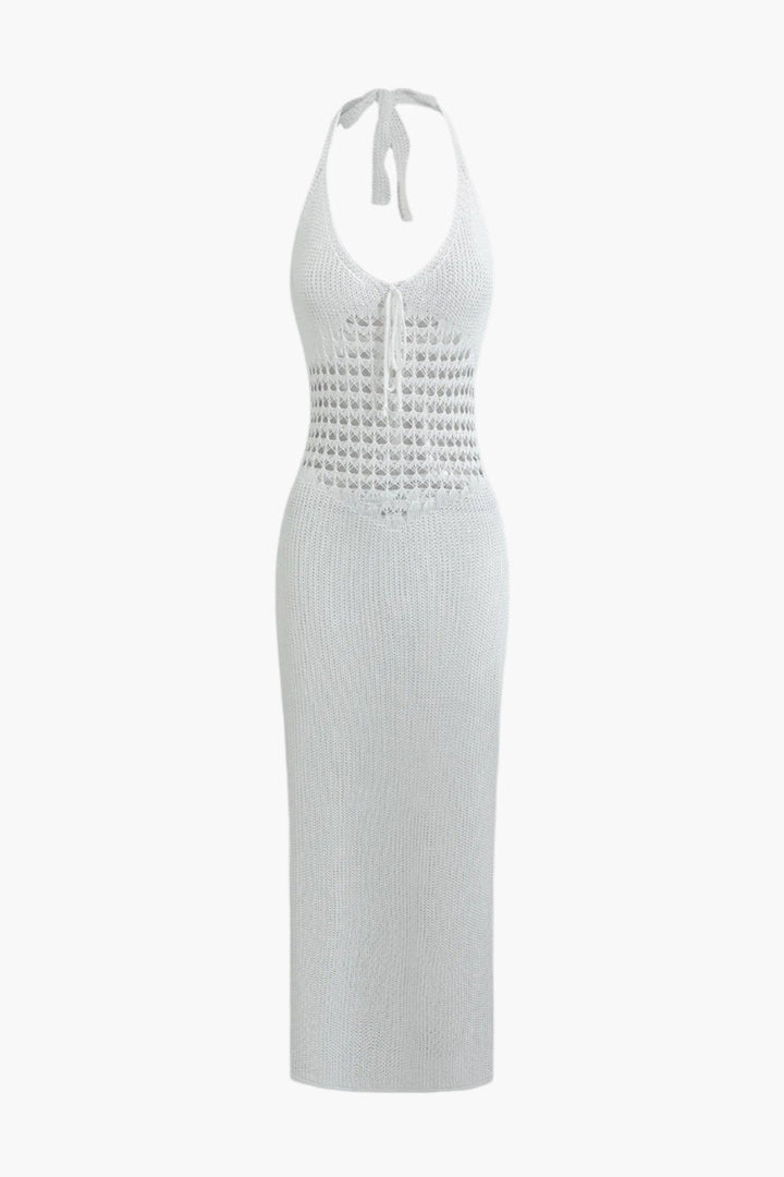Gweeks - Aurora Crochet Halter Elbise - gweeks.com