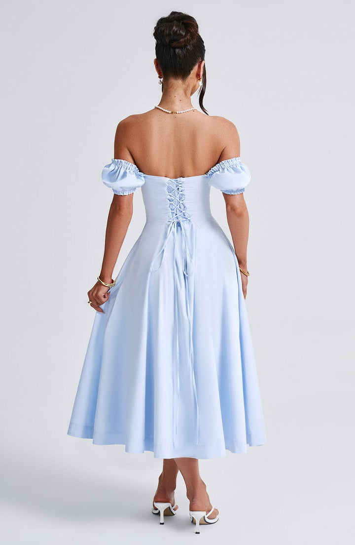 Gweeks - Azure Dream Midi Elbise - gweeks.com