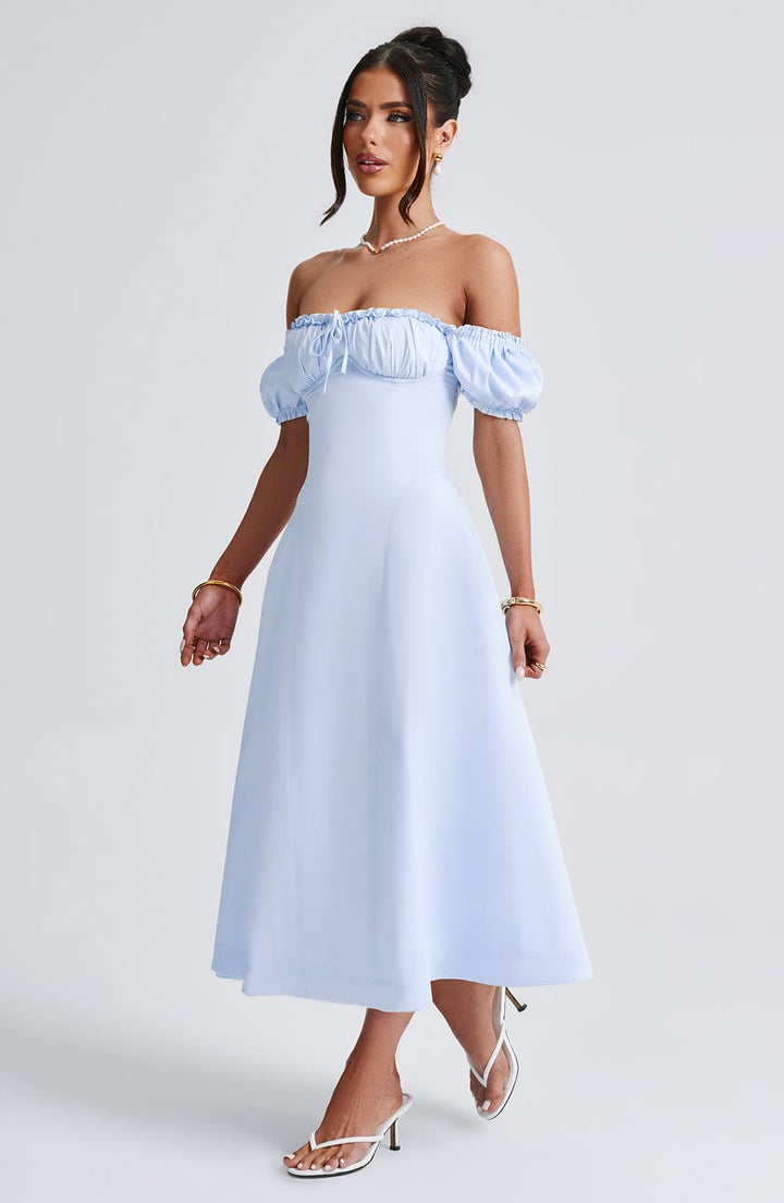 Gweeks - Azure Dream Midi Elbise - gweeks.com