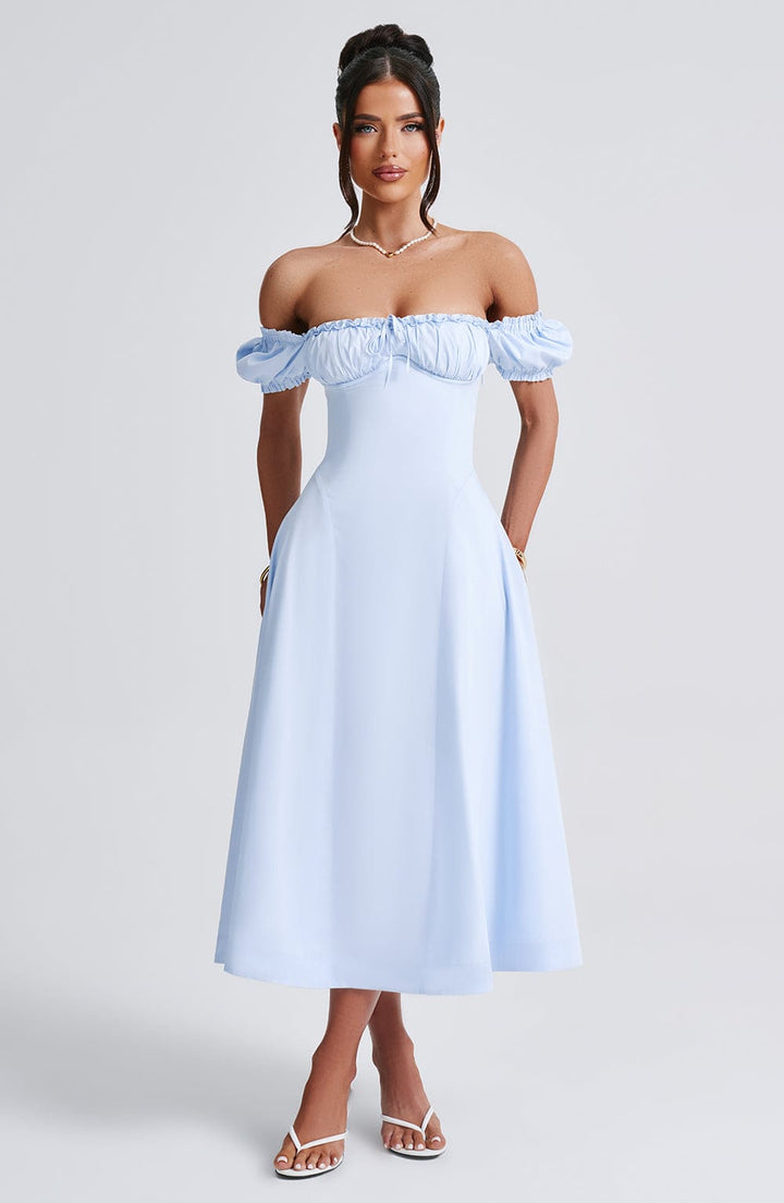 Gweeks - Azure Dream Midi Elbise - gweeks.com