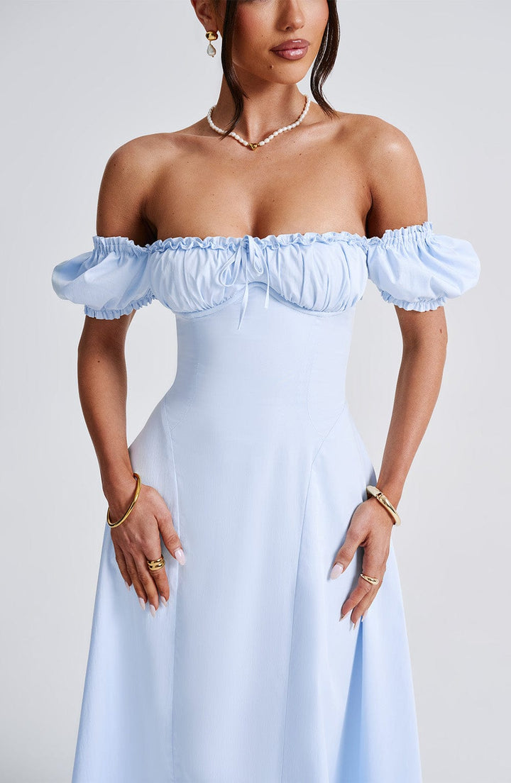 Gweeks - Azure Dream Midi Elbise - gweeks.com