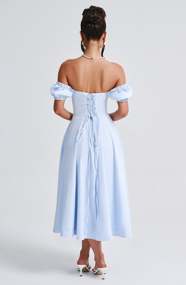 Gweeks - Azure Dream Midi Elbise - gweeks.com