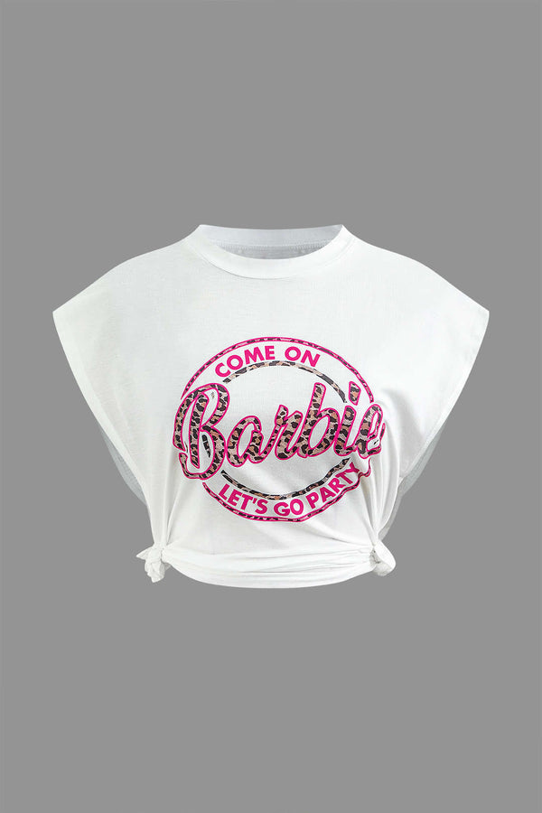 Gweeks - Barbie Party Crop T-Shirt - gweeks.com