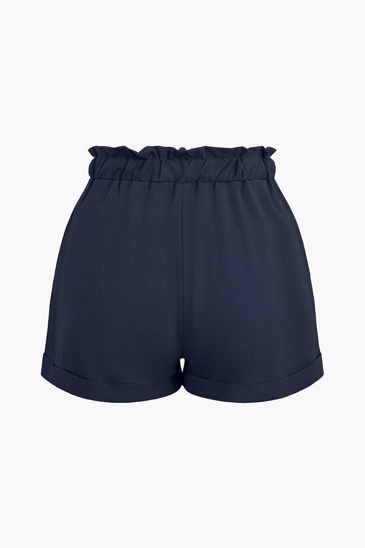 Gweeks - Belted Relax Şort - gweeks.com