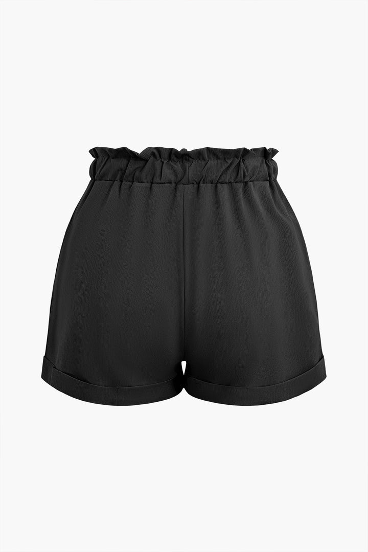 Gweeks - Belted Relax Şort - gweeks.com