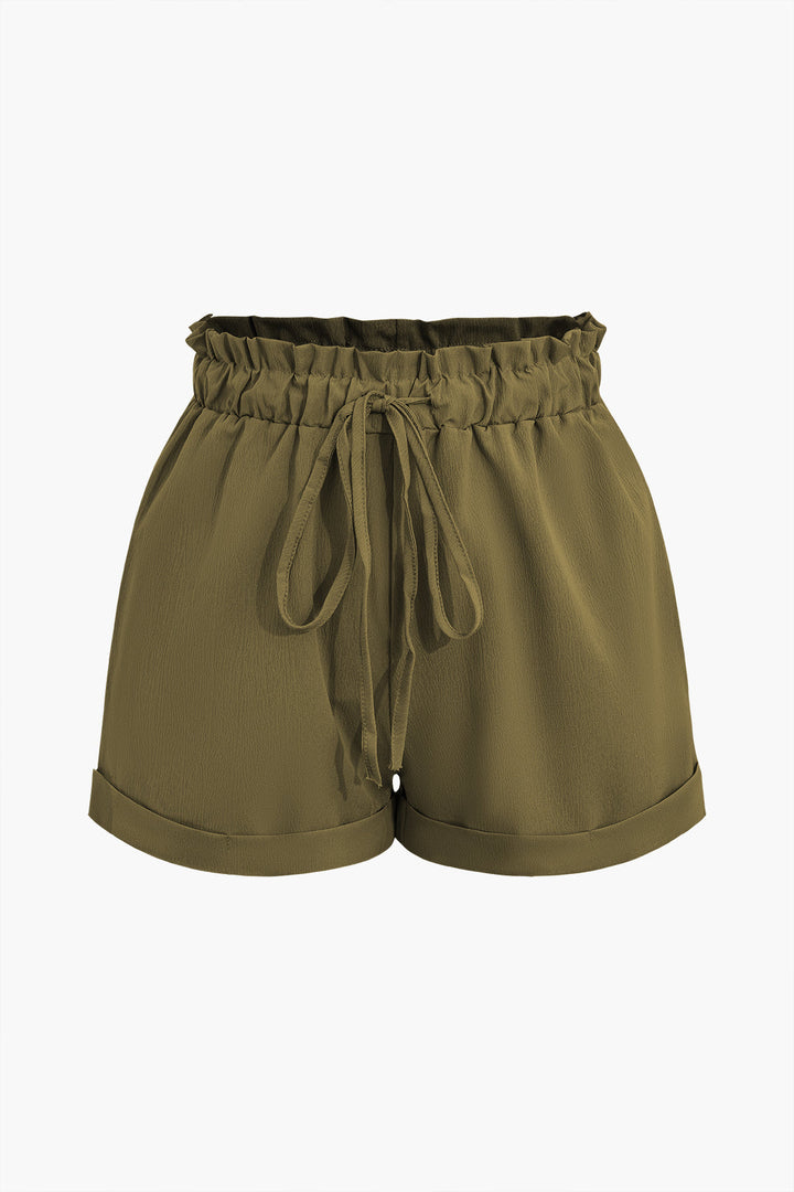 Gweeks - Belted Relax Şort - gweeks.com