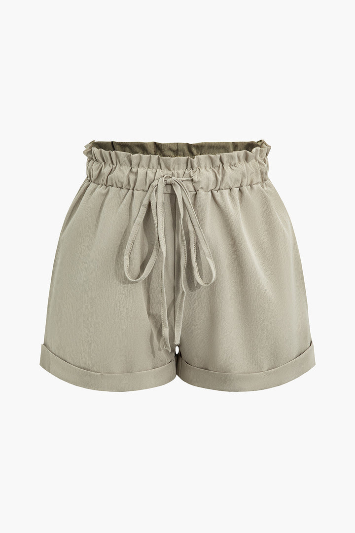 Gweeks - Belted Relax Şort - gweeks.com