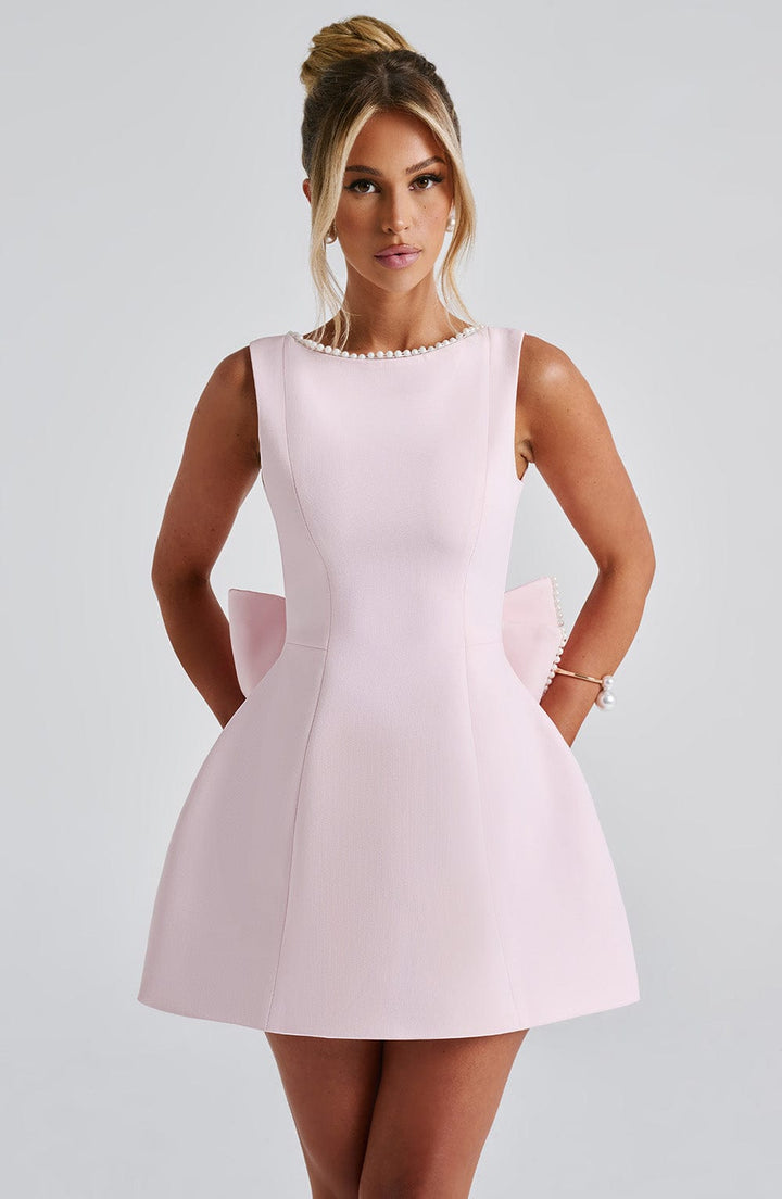 Gweeks - Blush Elegance Mini Elbise - gweeks.com