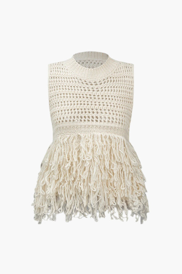 Gweeks - Boho Fringe Yelek - gweeks.com
