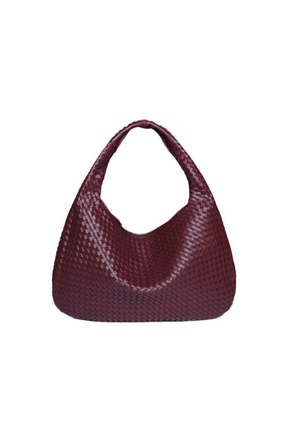 Gweeks - Bordo Örgü Çanta - gweeks.com