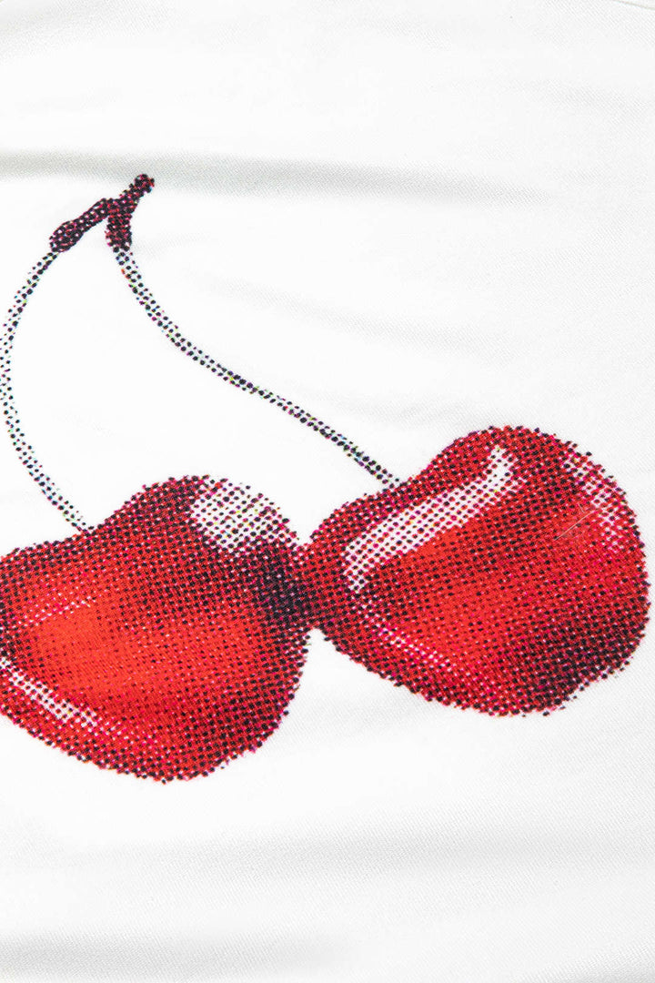 Gweeks - Cherry Charm Crop Top - gweeks.com
