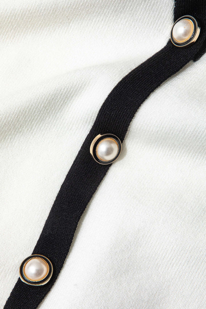 Gweeks - Classic Charm Knit Mini Elbise - gweeks.com