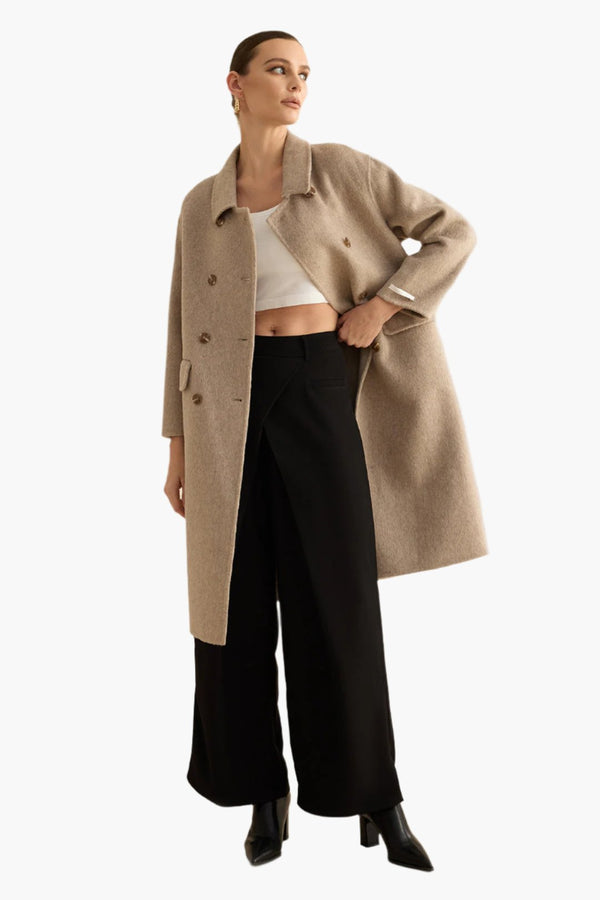 Gweeks - Classic Grace Wool Coat - gweeks.com