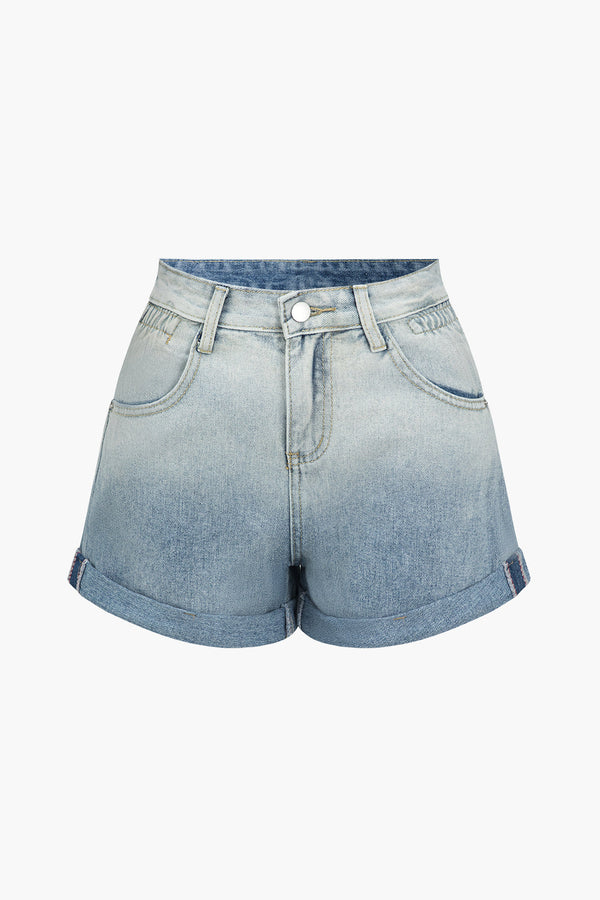 Gweeks - Denim Breeze Şort - gweeks.com