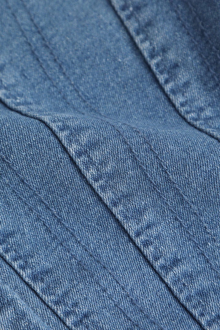 Gweeks - Denim Charm Korsaj Büstiyer - gweeks.com