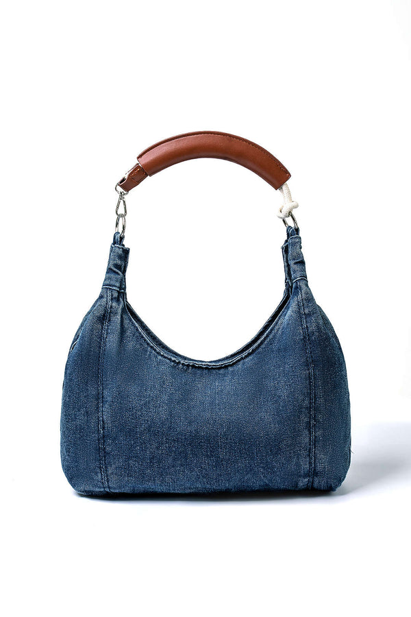 Gweeks - Denim Chic Hobo Çanta - gweeks.com
