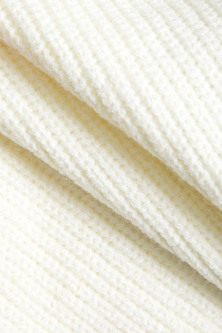 Gweeks - Denim Contrast Knit Ceket - gweeks.com