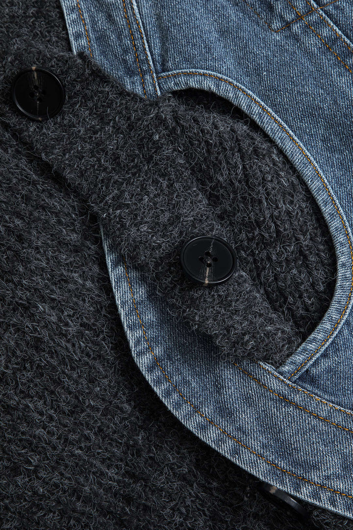 Gweeks - Denim Harmony Hırka - gweeks.com