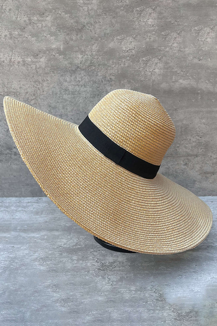 Gweeks - Elegance Geniş Kenarlı Şapka - gweeks.com