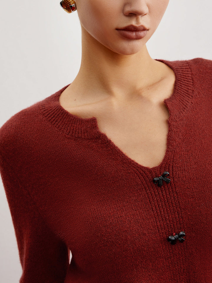 Gweeks - Elegance Knot Detaylı Hırka - gweeks.com