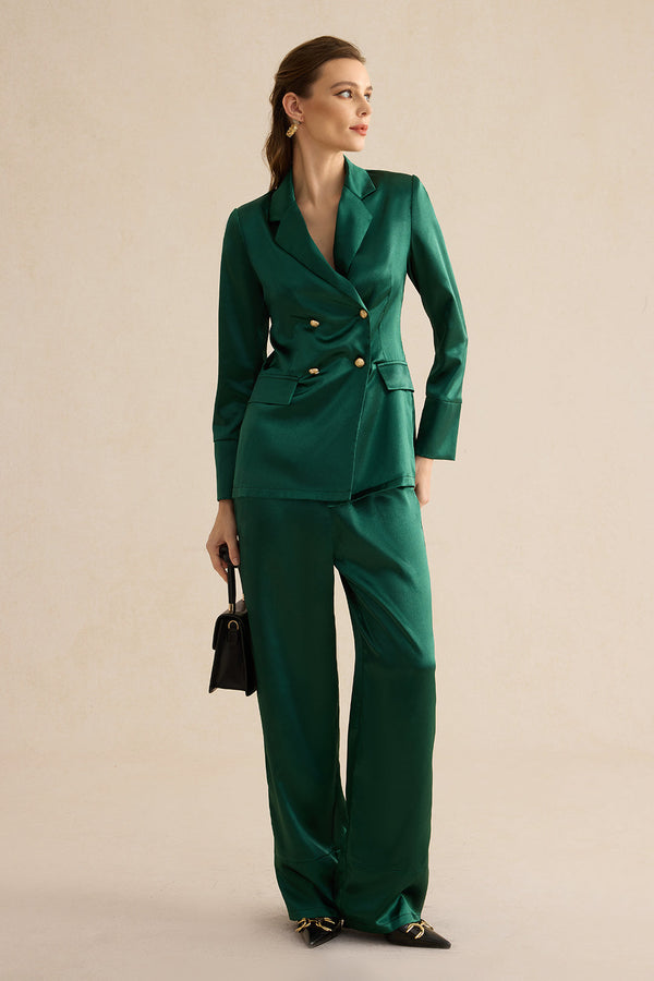 Gweeks - Emerald Satin Takım - gweeks.com