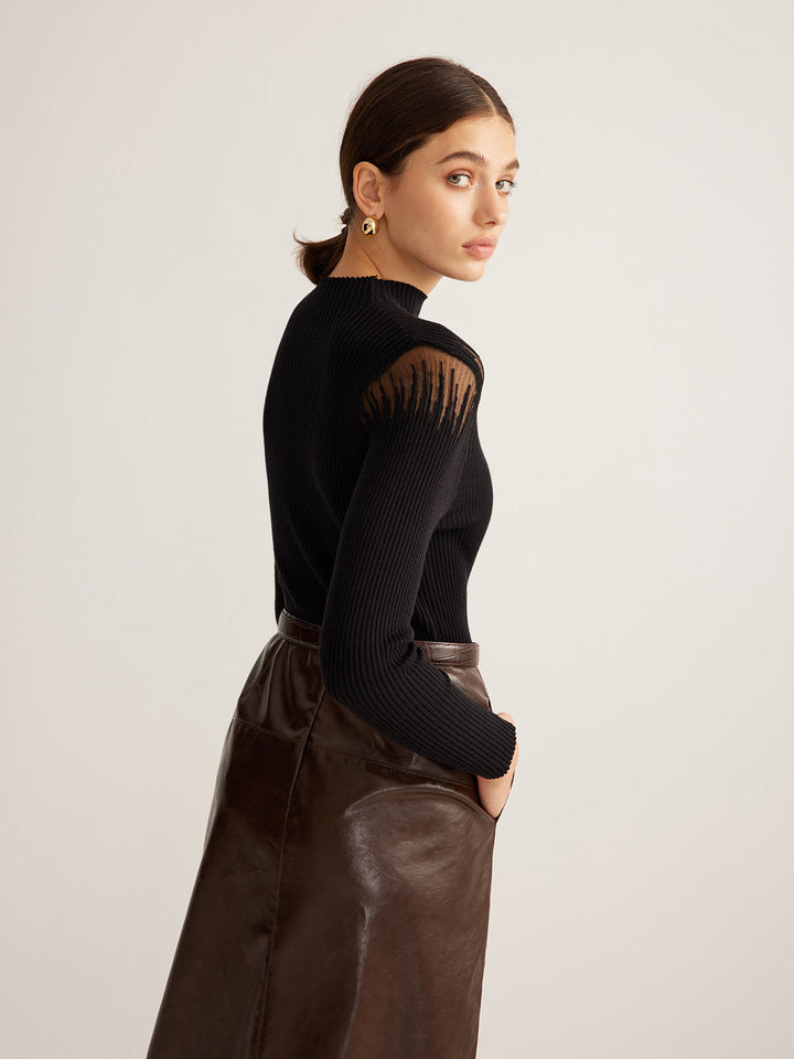 Gweeks - Ethereal Elegance Triko Kazak - gweeks.com
