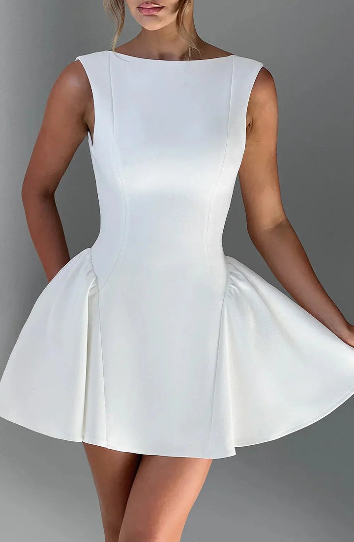 Gweeks - Ethereal Grace Fit &amp; Flare Elbise - gweeks.com