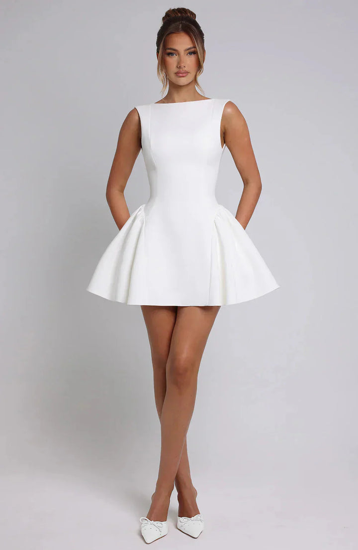 Gweeks - Ethereal Grace Fit &amp; Flare Elbise - gweeks.com