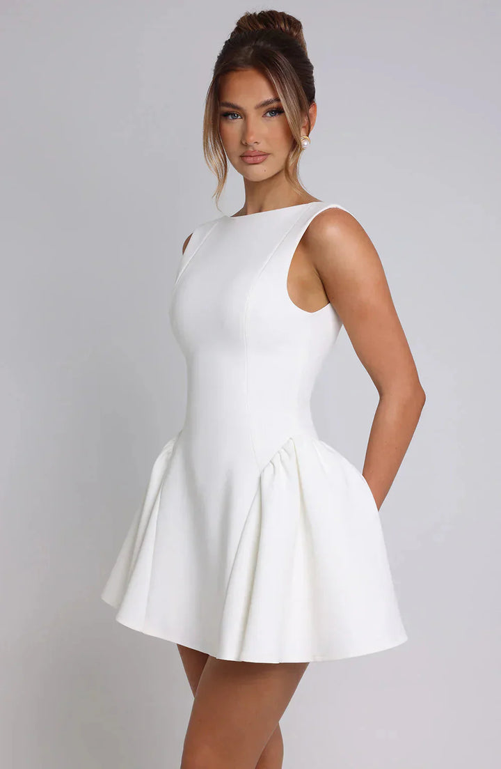 Gweeks - Ethereal Grace Fit &amp; Flare Elbise - gweeks.com