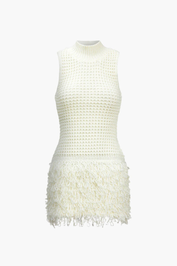Gweeks - Featherly Chic Mini Elbise - gweeks.com