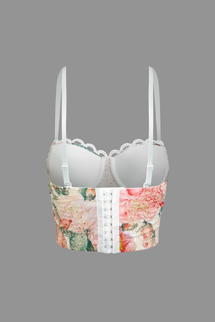 Gweeks - Floral Elegance Bustier - gweeks.com