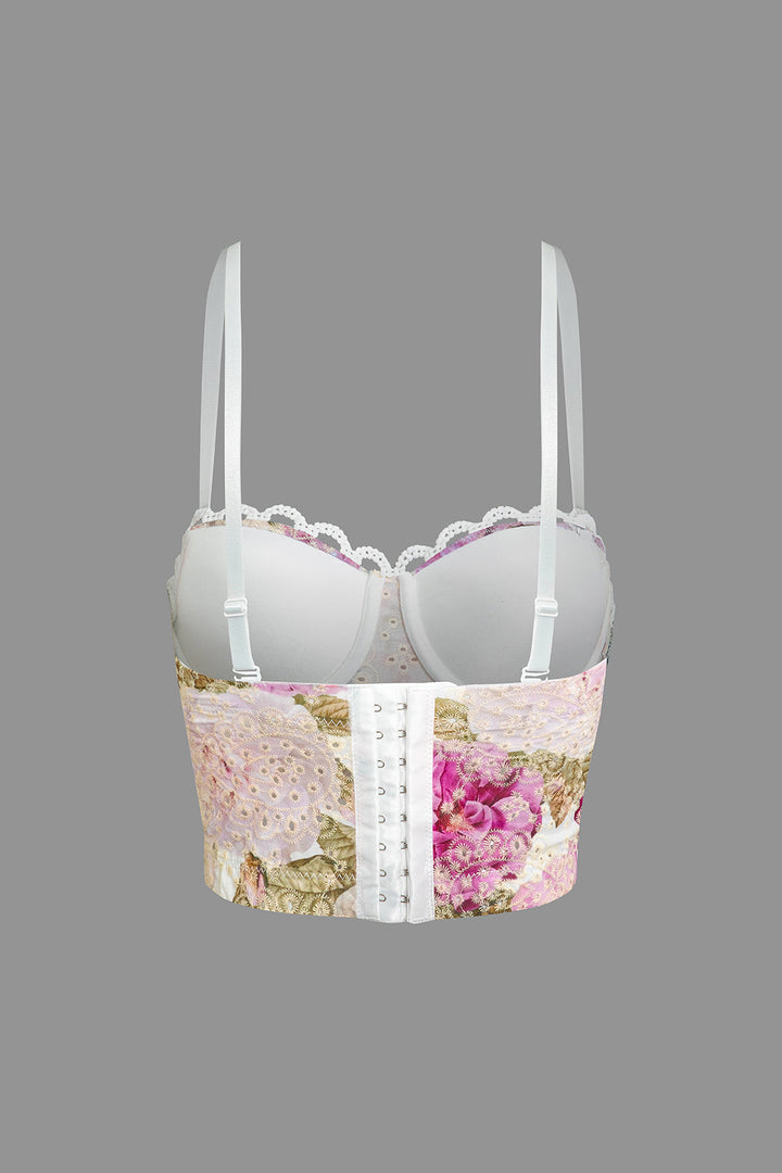 Gweeks - Floral Elegance Bustier - gweeks.com