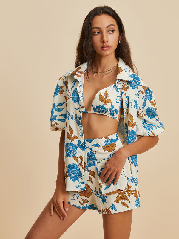 Gweeks - Floral Serenity İkili Set - gweeks.com