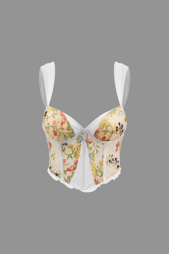 Gweeks - Floral Whisper Corset - gweeks.com