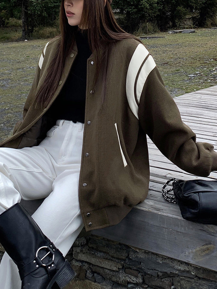Gweeks - Forest Edge Varsity Jacket - gweeks.com