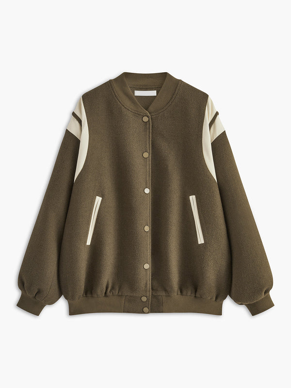 Gweeks - Forest Edge Varsity Jacket - gweeks.com