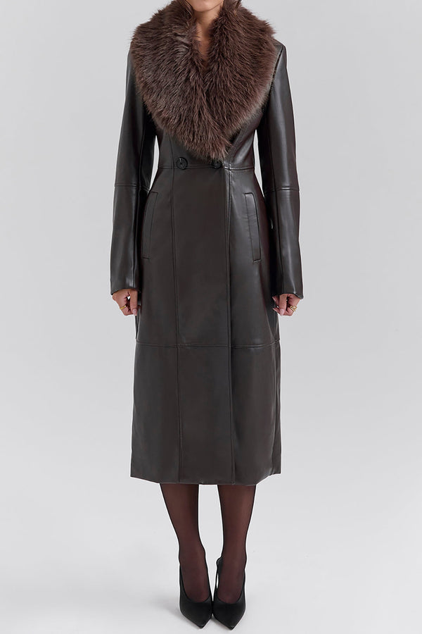 Gweeks - Fur Elegance Deri Kaban - gweeks.com