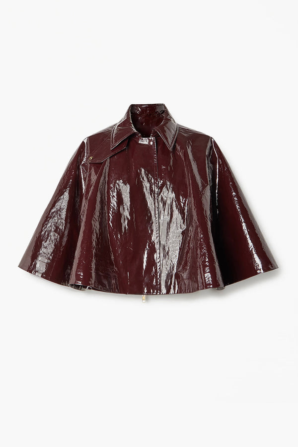 Gweeks - Glossy Glam Cape Ceket - gweeks.com