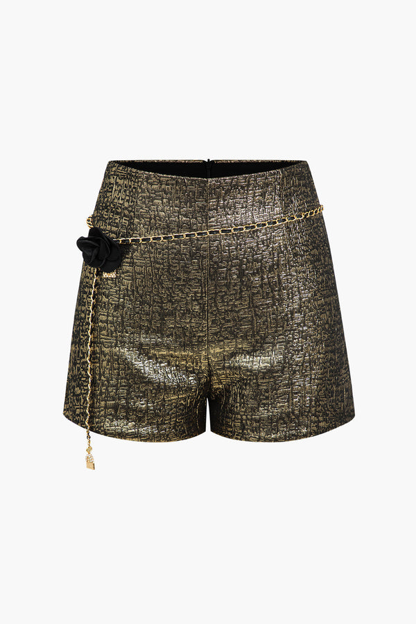 Gweeks - Gold Luxe Şort - gweeks.com