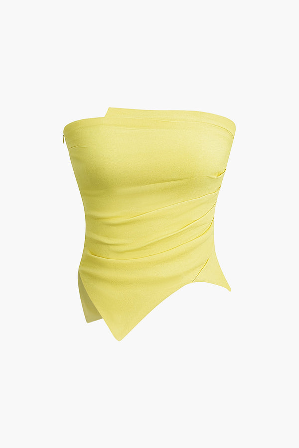Gweeks - Golden Glow Asimetrik Büstiyer - gweeks.com