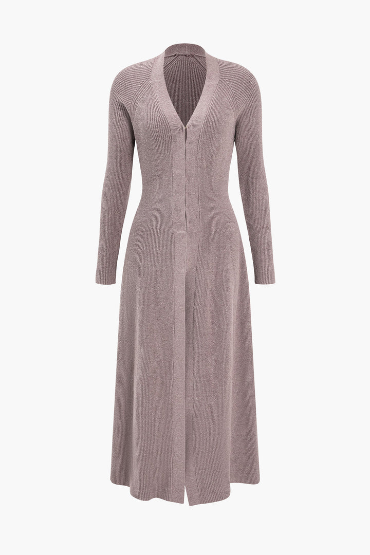 Gweeks - Graceful Harmony Knit Elbise - gweeks.com