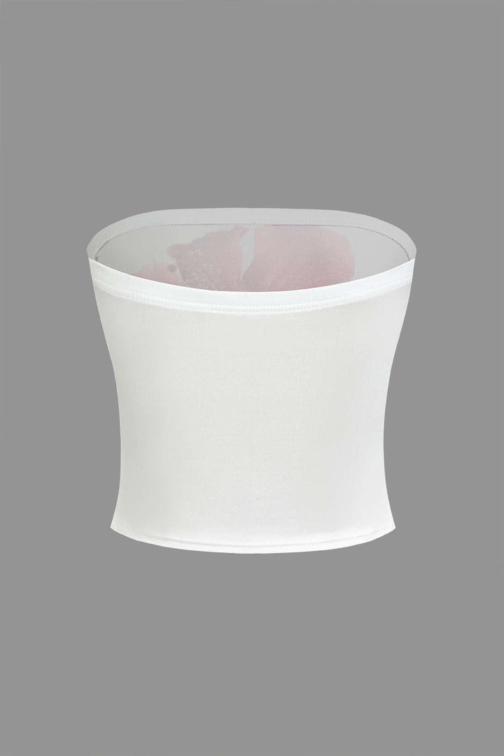Gweeks - Hibiscus Glow Straplez Büstiyer - gweeks.com