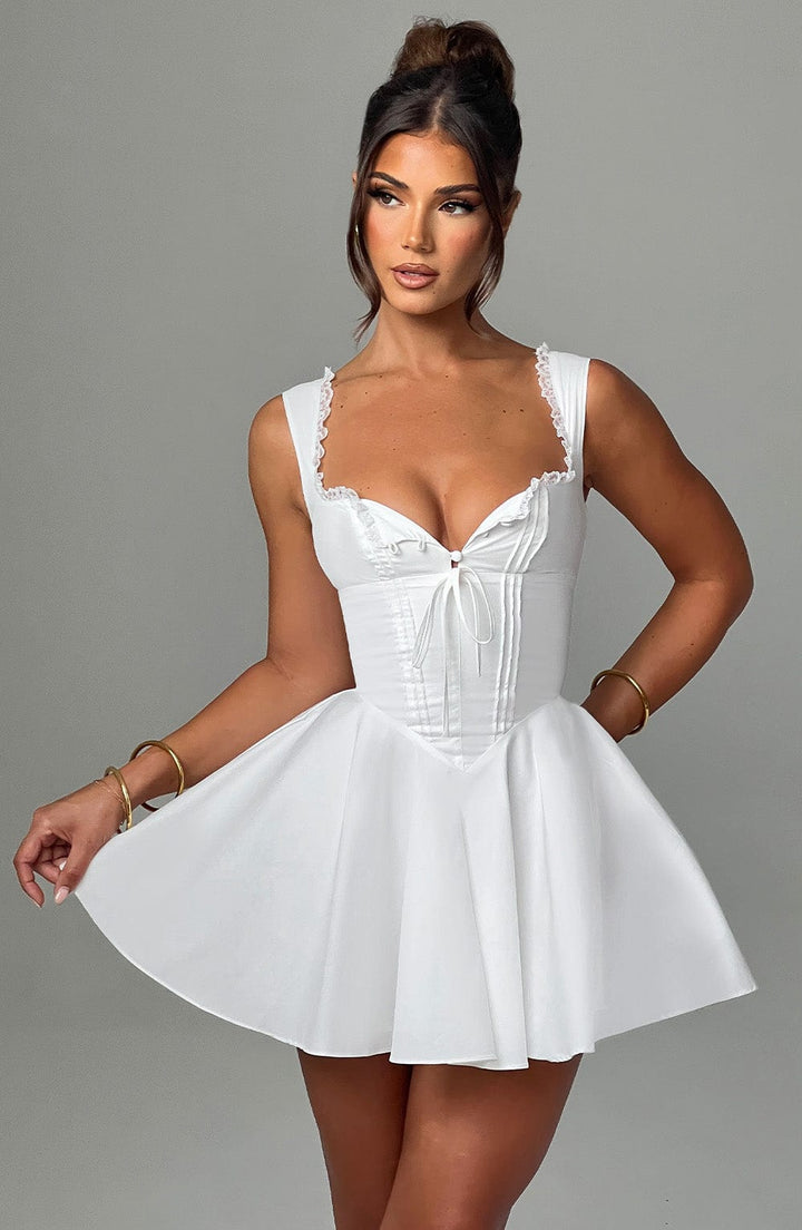 Gweeks - Ivory Dream Mini Elbise - gweeks.com