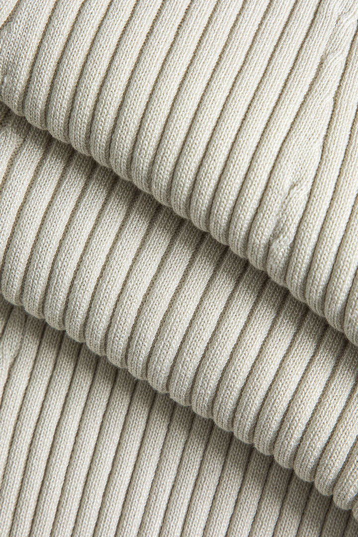 Gweeks - Ivory Grace Knit Elbise - gweeks.com