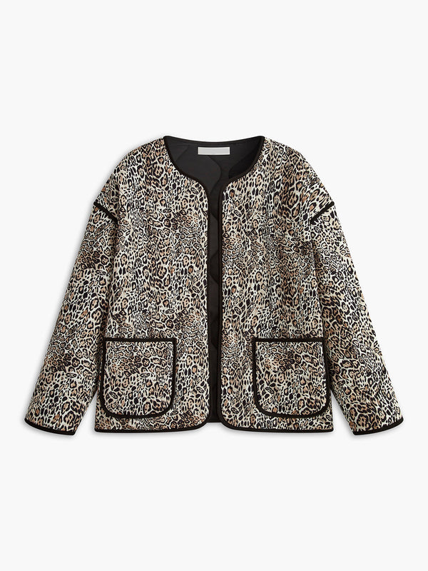 Gweeks - Leopard Grace Ceket - gweeks.com