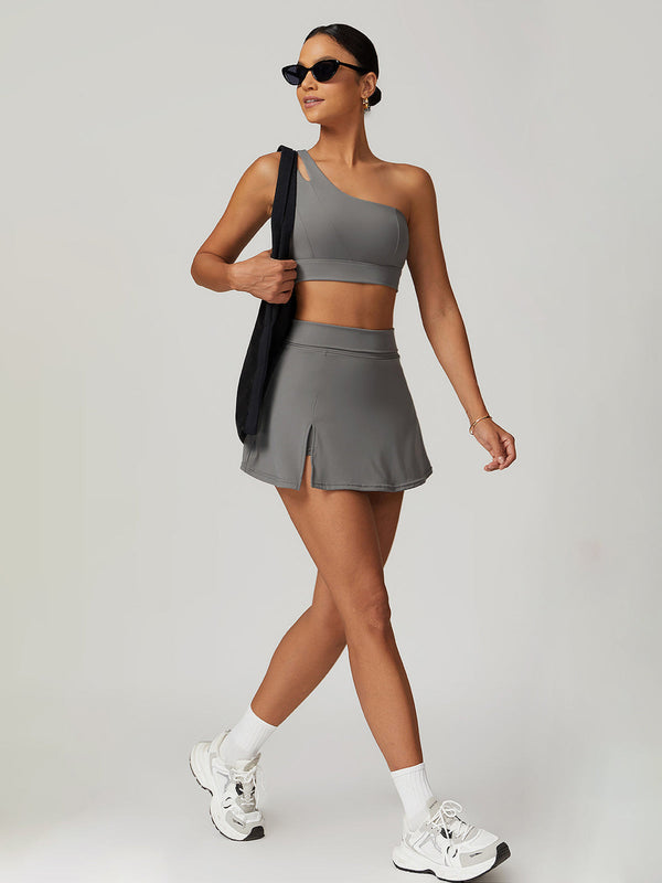Gweeks - Luna Asimetrik Spor Bra - gweeks.com