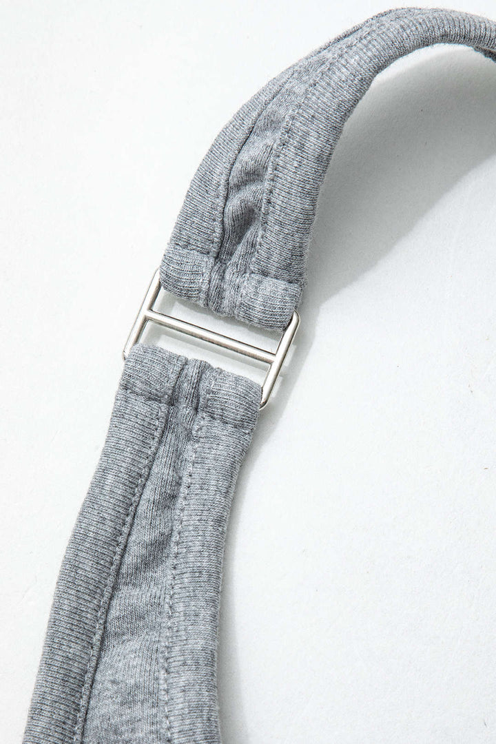 Gweeks - Minimalist Halter Yaka Bluz - gweeks.com