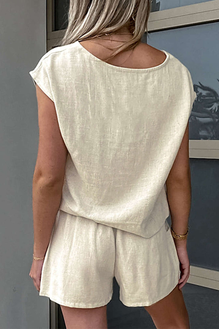 Gweeks - Natural Linen com.trfort Set - gweeks.com